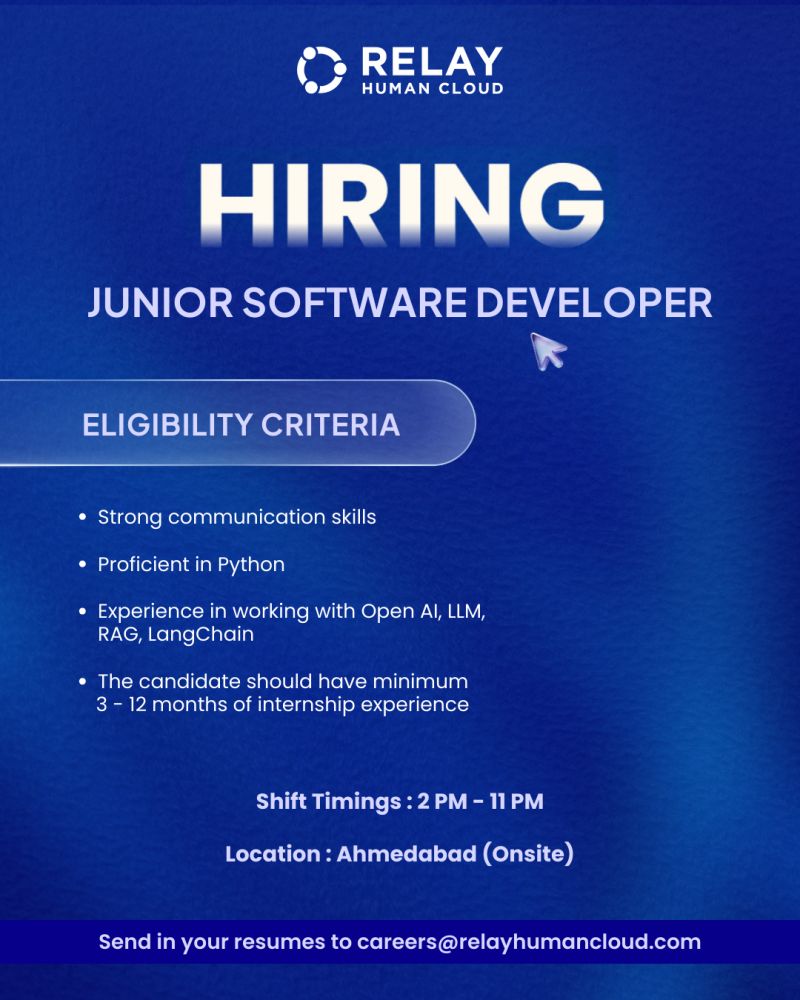 Hiring Junior Software Developer